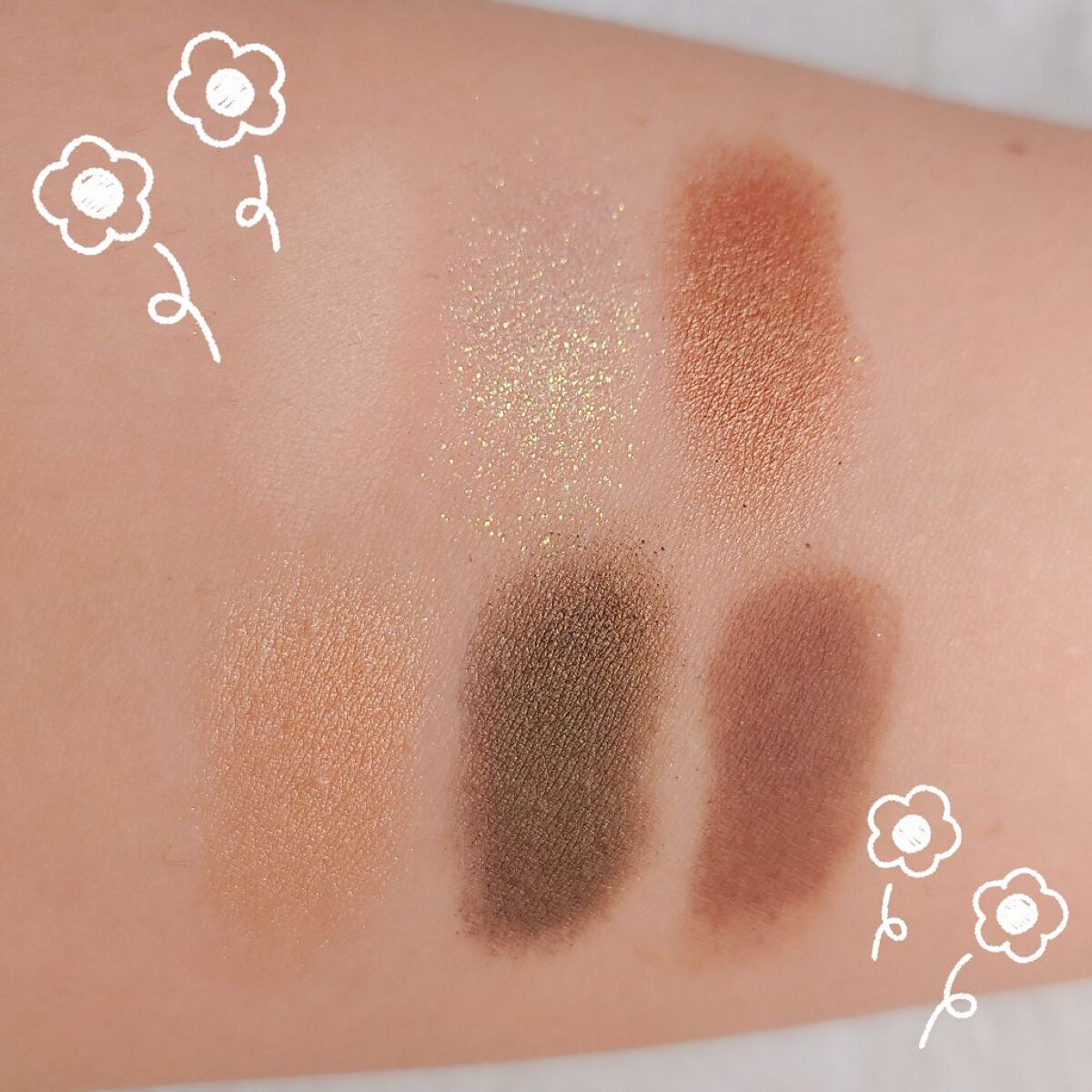 アイカラーパレット/heme/アイシャドウパレットを使ったクチコミ（3枚目）