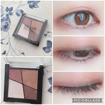 UR GLAM VELVET EYE COLOR PALETTE/U R GLAM/アイシャドウパレットを使ったクチコミ(1枚目)