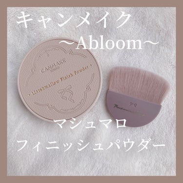 マシュマロフィニッシュパウダー　～Abloom～/キャンメイク/プレストパウダーを使ったクチコミ（1枚目）