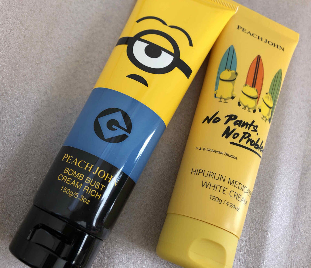 ヒップルン薬用ホワイトクリーム＜医薬部外品＞ ミニオンズ/PEACH JOHN/デリケートゾーンケアを使ったクチコミ（1枚目）