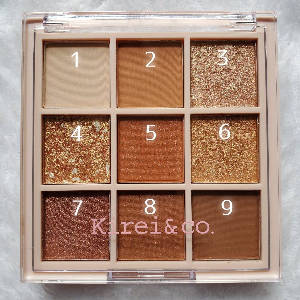 アイシャドウパレット/Kirei&co./アイシャドウパレットを使ったクチコミ（2枚目）