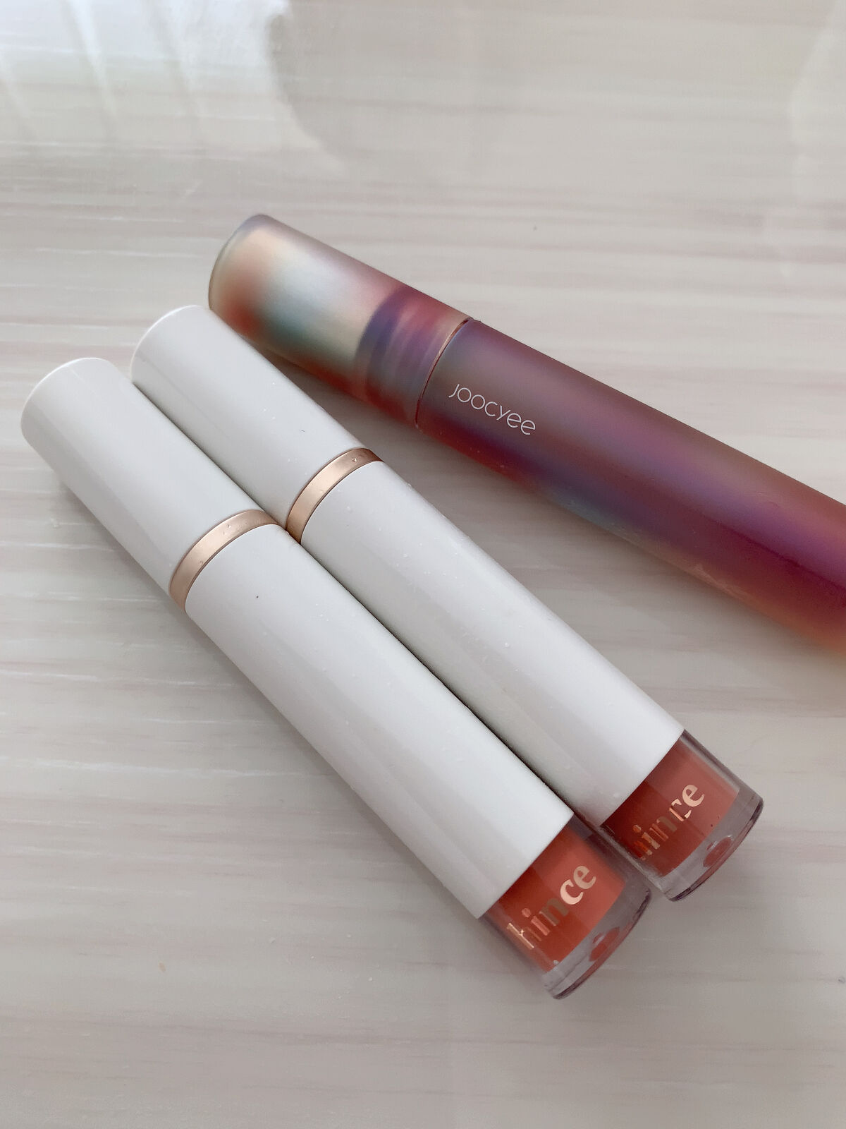 フルーツミラーリップグロス/Joocyee/リップグロスを使ったクチコミ（2枚目）
