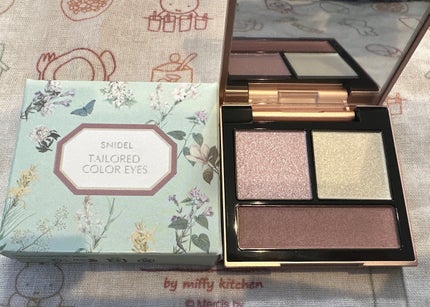 テイラード カラー アイズ/SNIDEL BEAUTY/アイシャドウパレットを使ったクチコミ(7枚目)