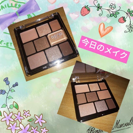 ムードアイシャドウパレット/GENE TOKYO/アイシャドウパレットを使ったクチコミ(1枚目)