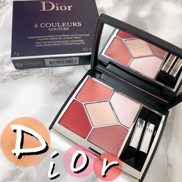 【旧】サンク クルール クチュール 729 ローザ ムタビリス/Dior/アイシャドウパレットを使ったクチコミ（1枚目）