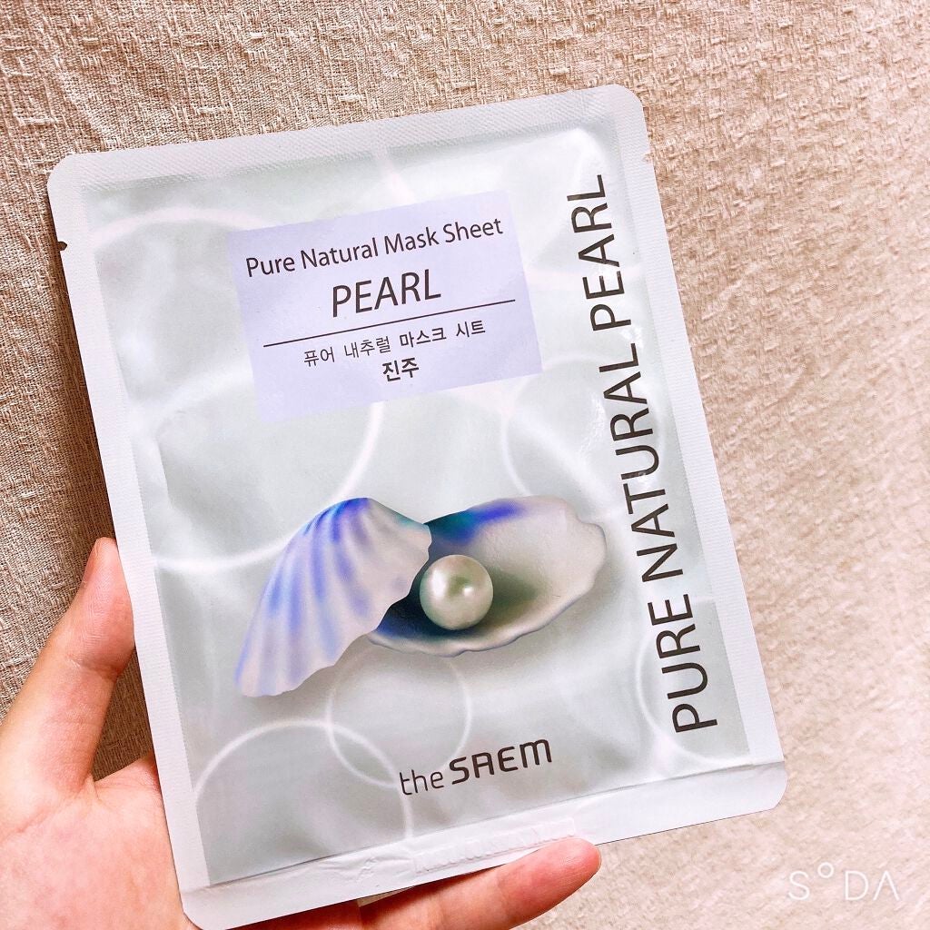 ピュアナチュラルマスクシート/the SAEM/シートマスク・パックを使ったクチコミ(1枚目)