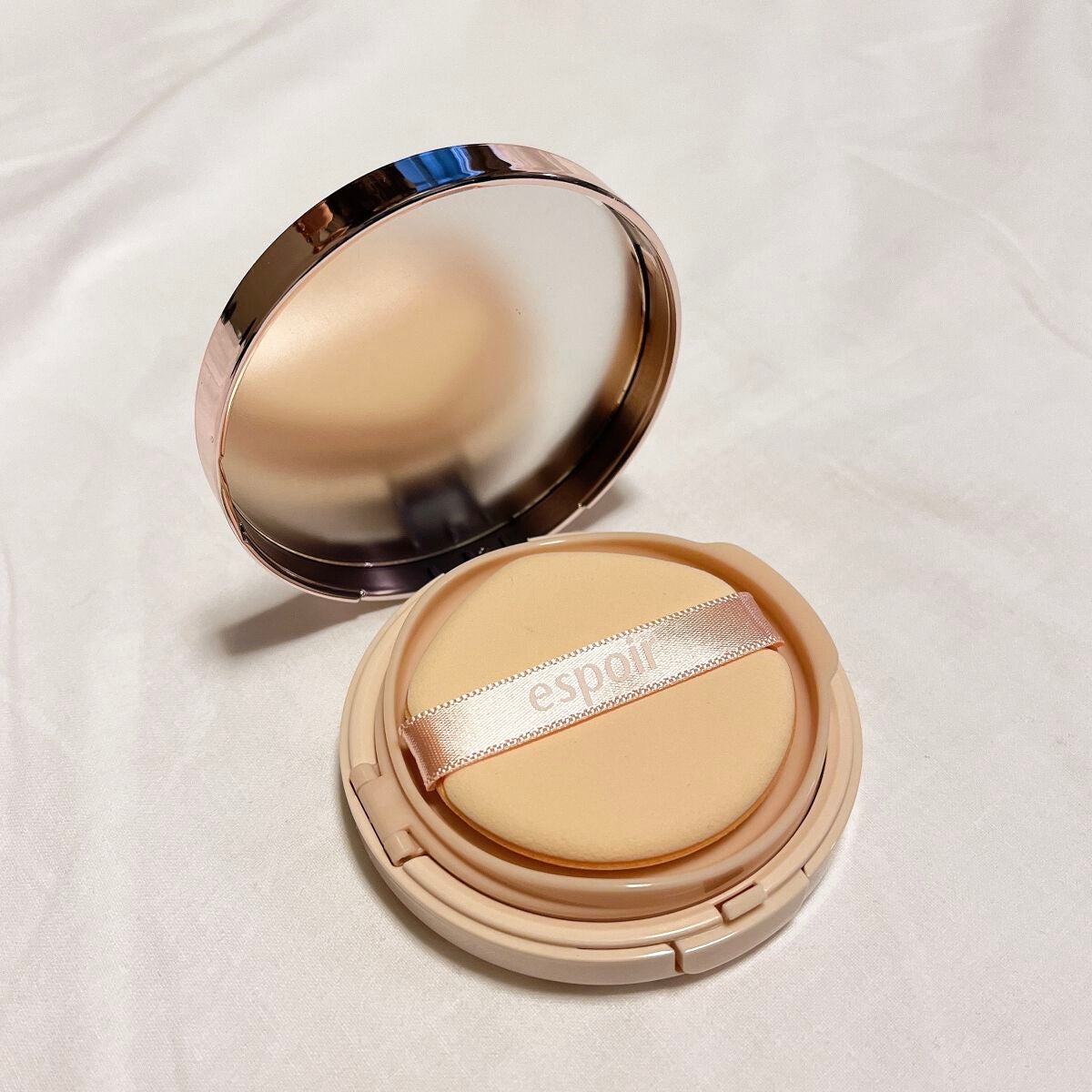 テーピングカバークッション/espoir/クッションファンデーションを使ったクチコミ(2枚目)