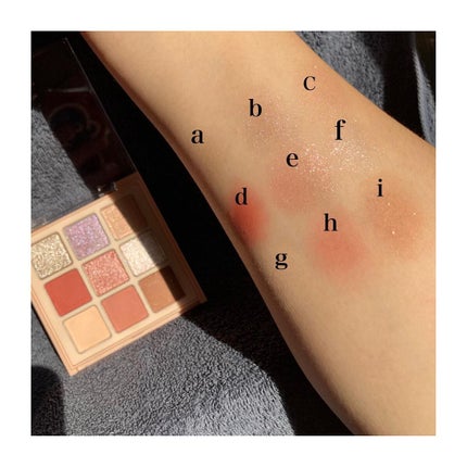 マテリアルカラーパレット/leur charme/アイシャドウパレットを使ったクチコミ(4枚目)