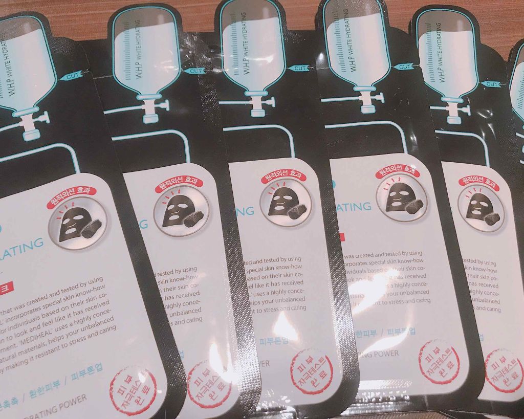 W.H.P ブラックマスク JEX/MEDIHEAL/シートマスク・パックを使ったクチコミ(1枚目)