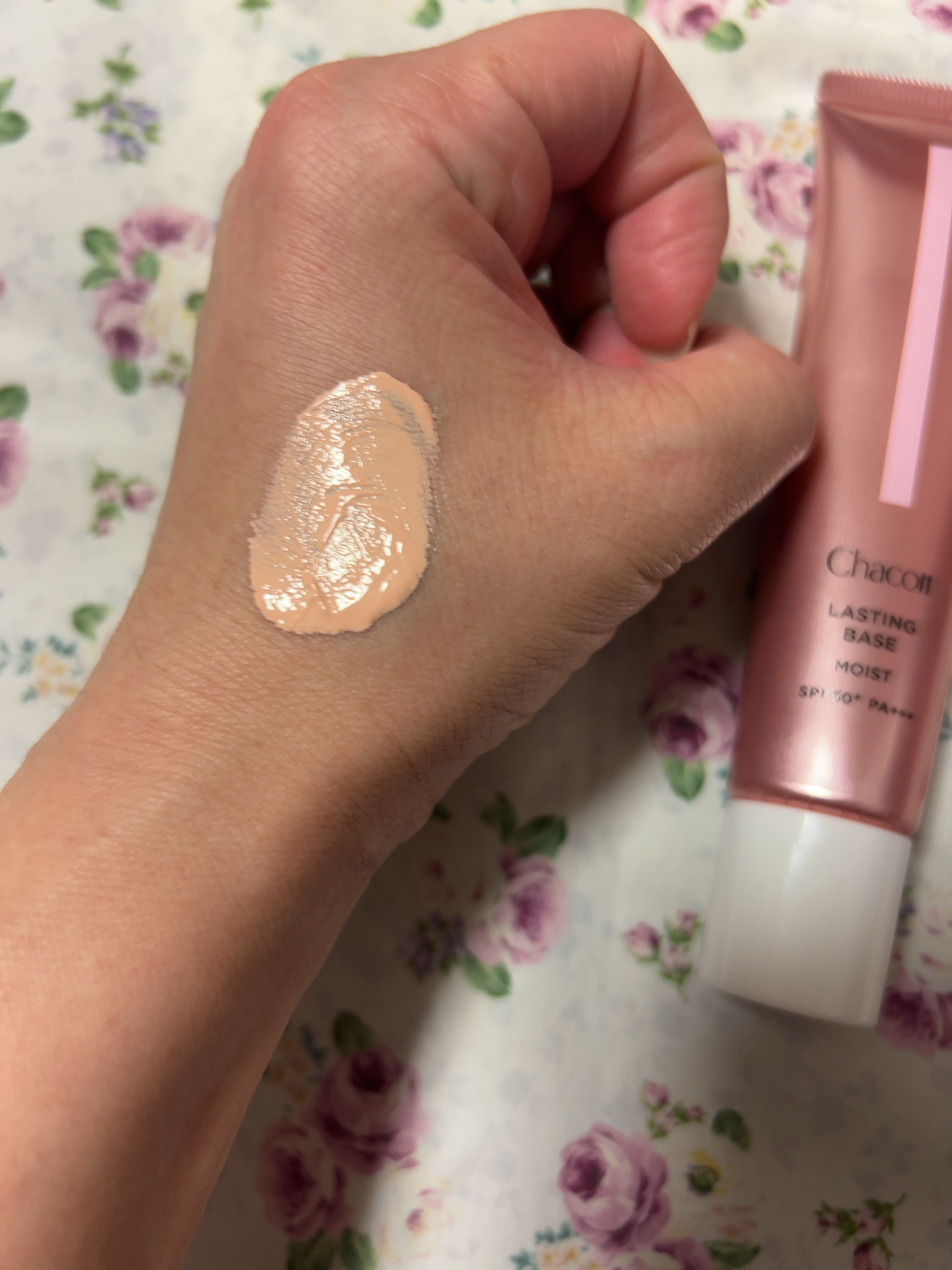 ラスティングベース モイストC/チャコット・コスメティクス/化粧下地を使ったクチコミ（3枚目）