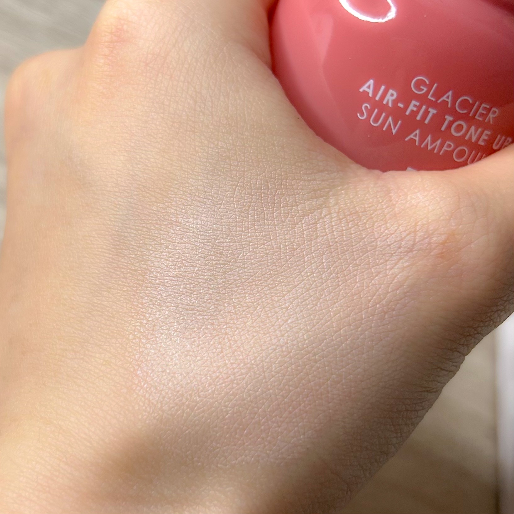 ピルソ グラシアエアフィットトーンアップサンアンプル SPF50 PA+++/feelxo/化粧下地を使ったクチコミ（3枚目）