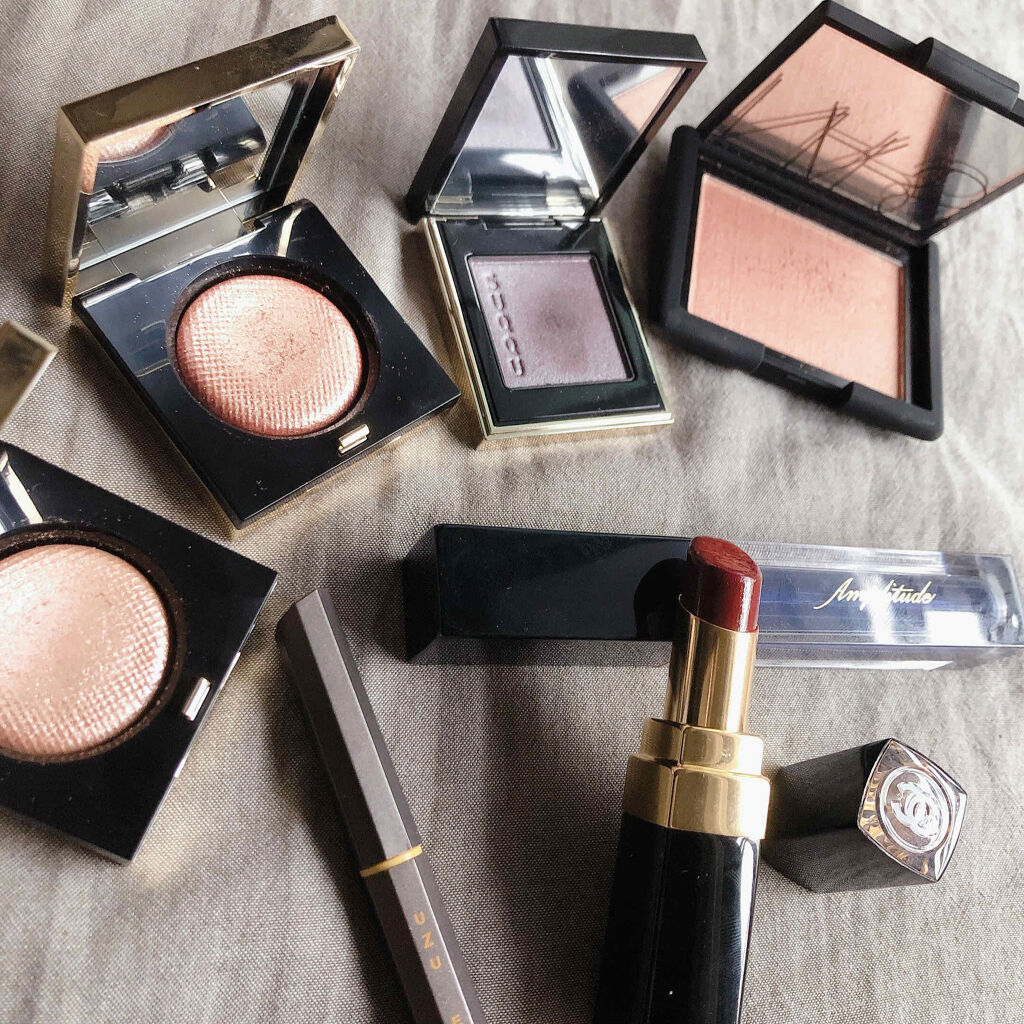 エクストラボリューム カラーマスカラ 04 ネイビー/Amplitude/マスカラを使ったクチコミ（1枚目）