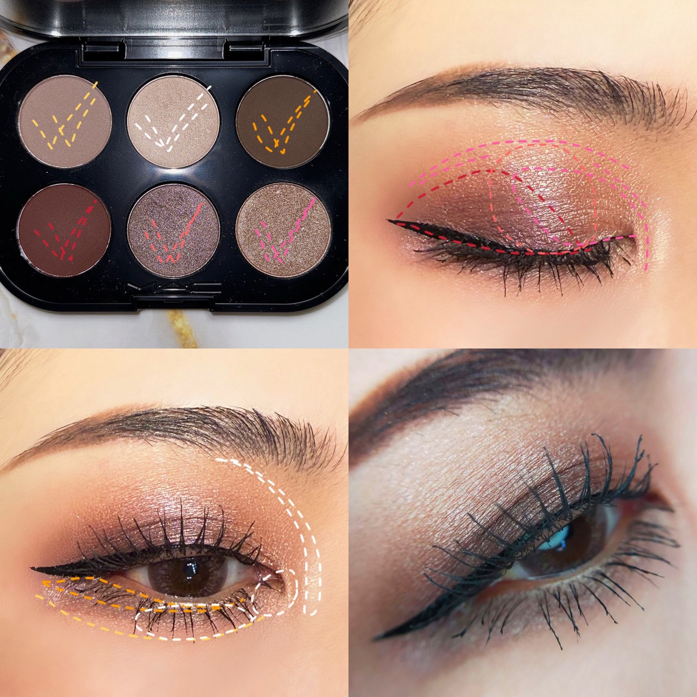 コネクト イン カラー アイシャドウ パレット × 6/M・A・C/アイシャドウパレットを使ったクチコミ(5枚目)