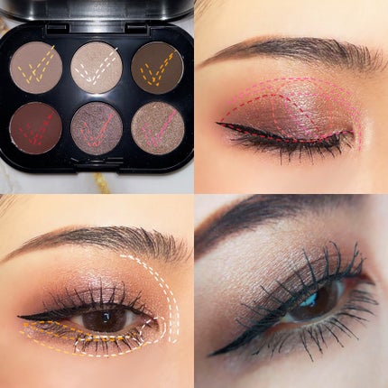 コネクト イン カラー アイシャドウ パレット × 6/M・A・C/アイシャドウパレットを使ったクチコミ(5枚目)