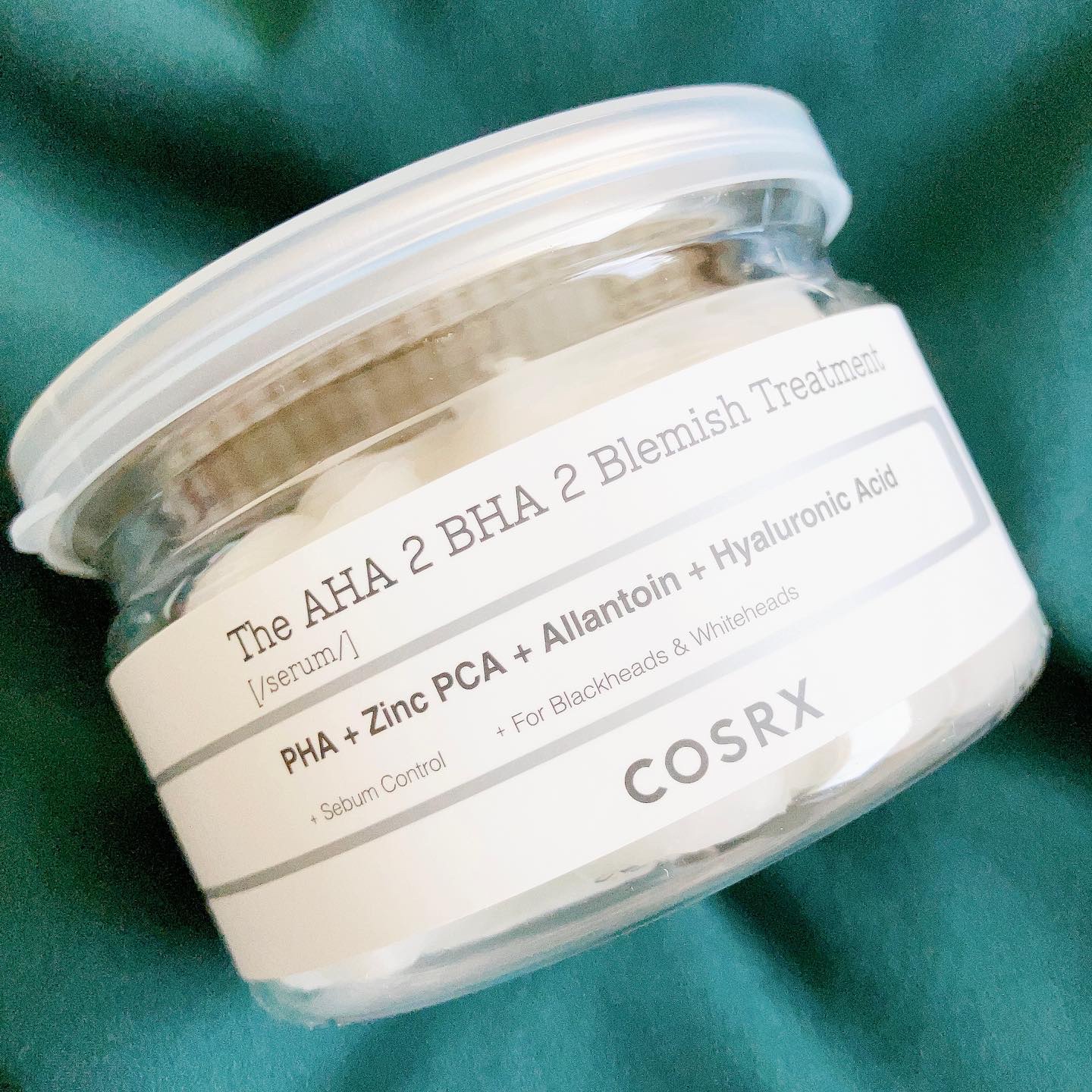 RXザ・AHA2 BHA2 ブラミッシュトリートメントセラムコットン/COSRX/美容液を使ったクチコミ（2枚目）