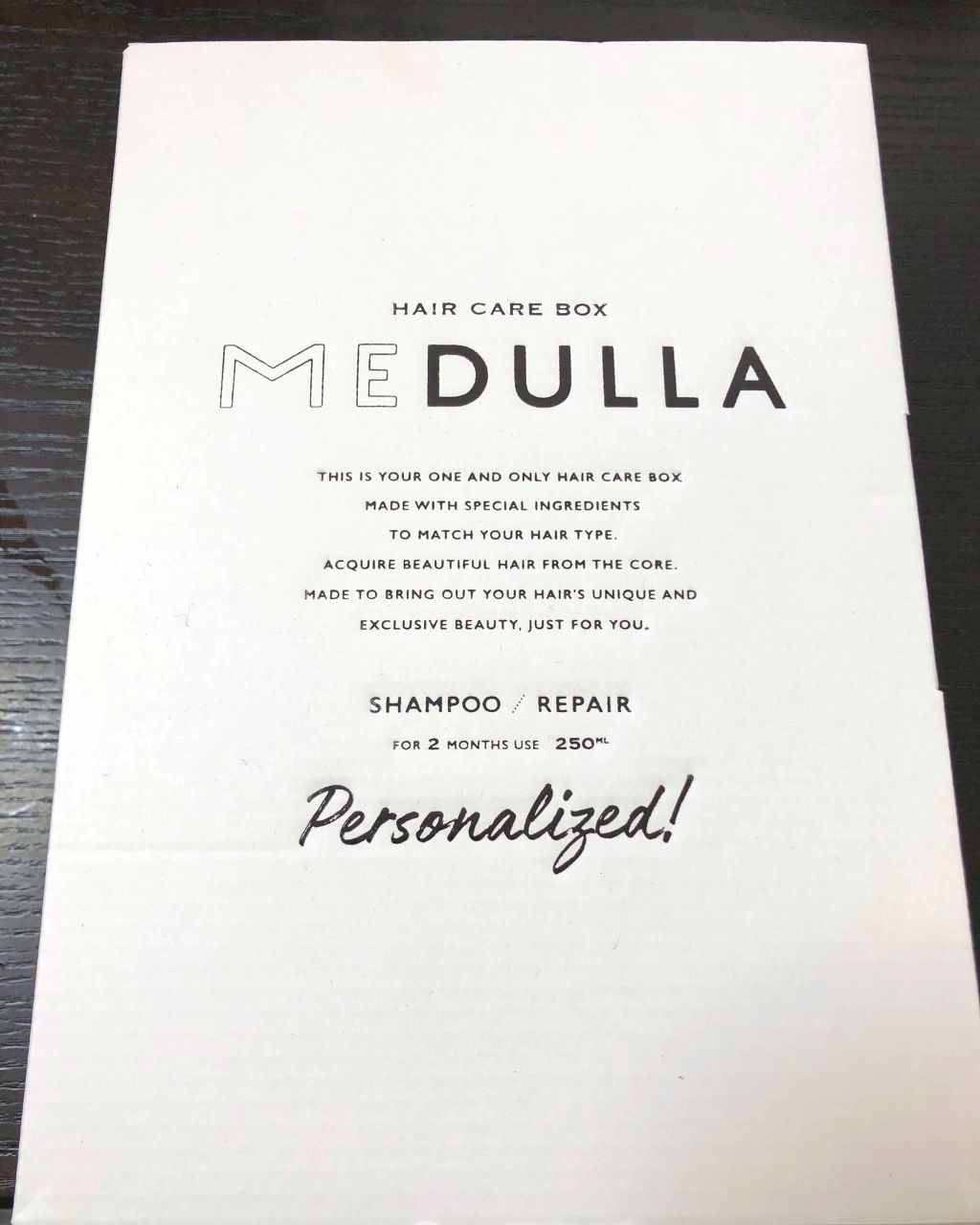 MEDULLA シャンプー／リペア/MEDULLA/シャンプー・コンディショナーを使ったクチコミ（1枚目）