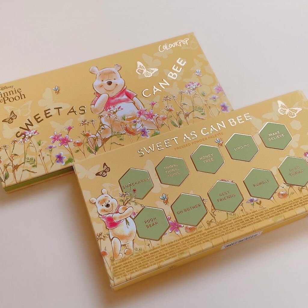 ぽわん☺︎ on LIPS 「.こんにちは🐝ColourPop×DisneyWinni..」(3枚目)