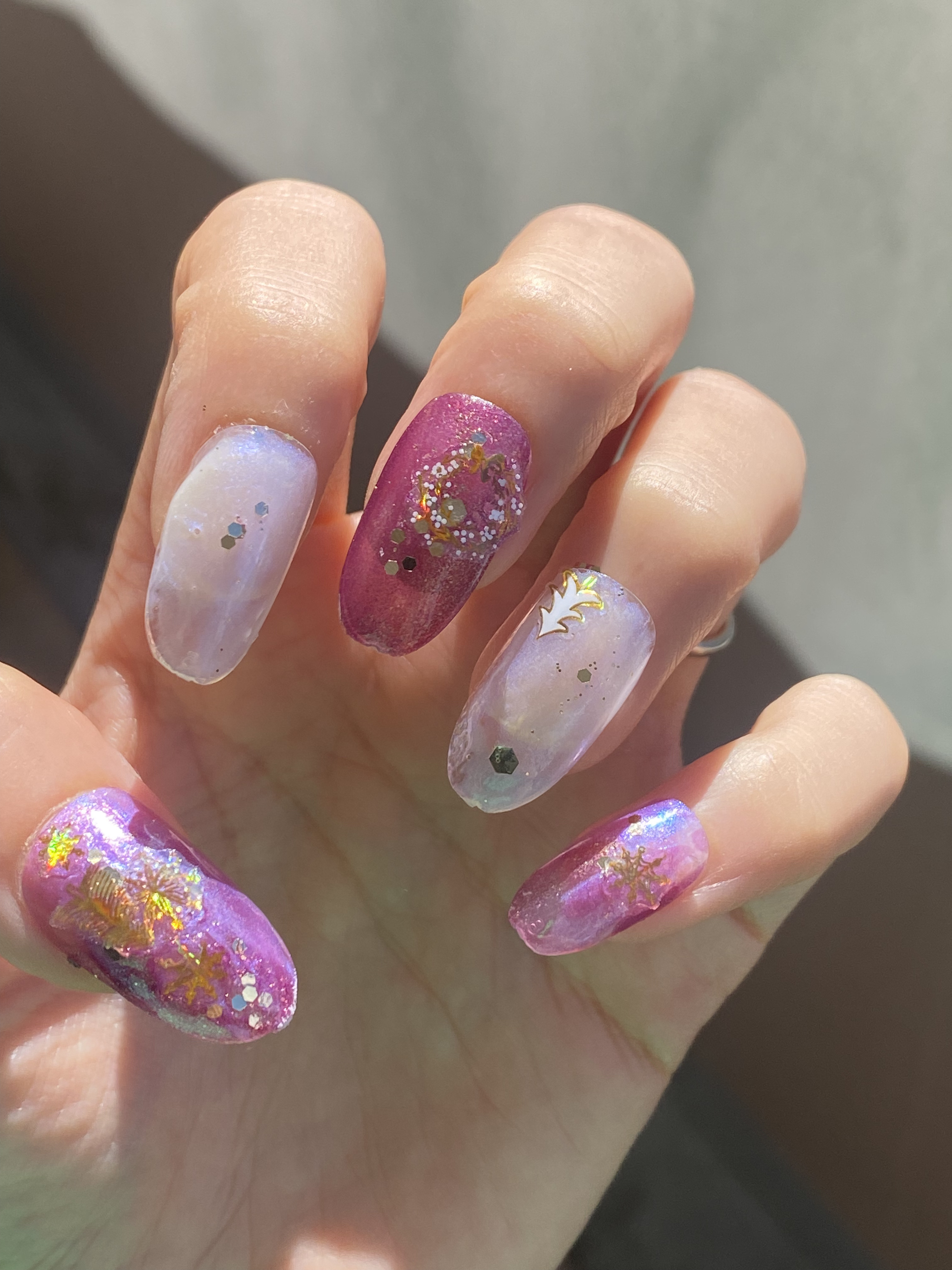 ACネイルエナメル/セリア/マニキュアを使ったクチコミ（2枚目）