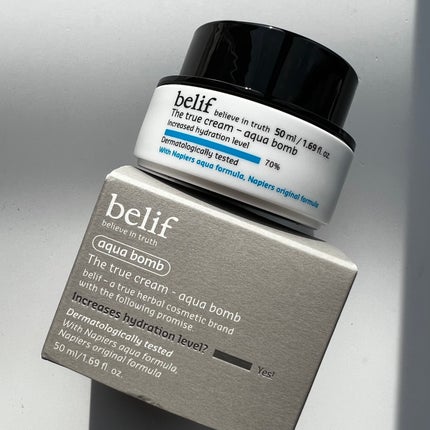 ザトゥルークリームアクアバーム/belif/フェイスクリームを使ったクチコミ(1枚目)