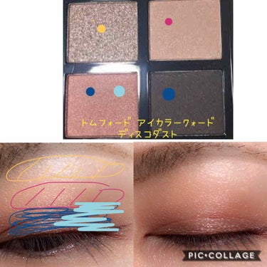 アイ カラー クォード/TOM FORD BEAUTY/アイシャドウパレットを使ったクチコミ（2枚目）