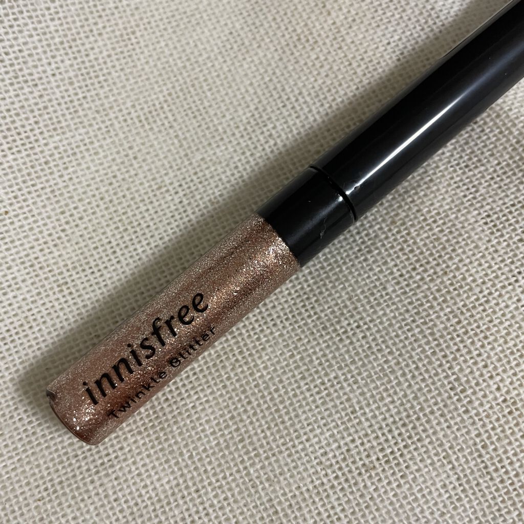 トゥインクル グリッター/innisfree/リキッドアイライナーを使ったクチコミ（1枚目）