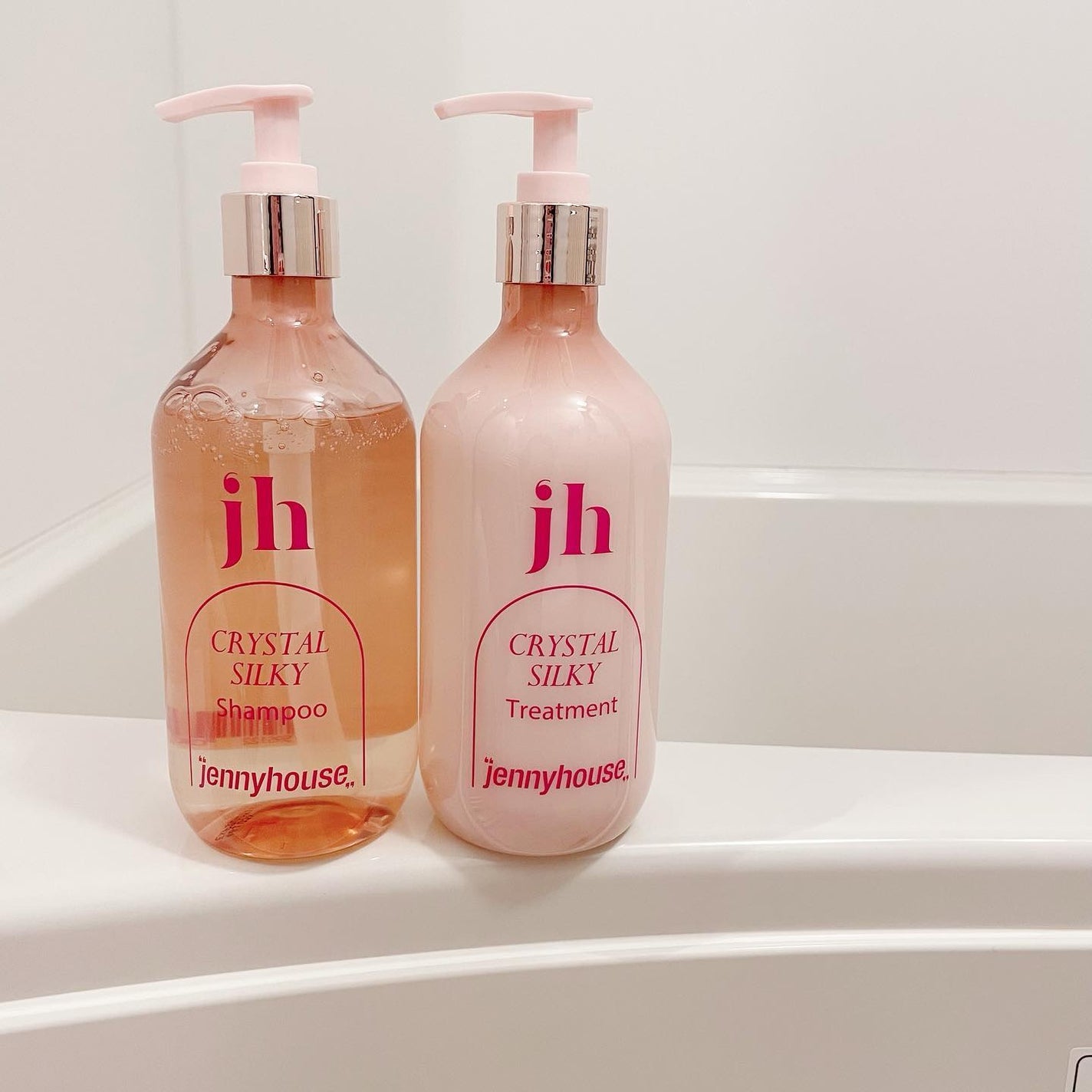 クリスタル シルキー シャンプー/トリートメント<サラサラ>/jenny house/シャンプー・コンディショナーを使ったクチコミ(8枚目)