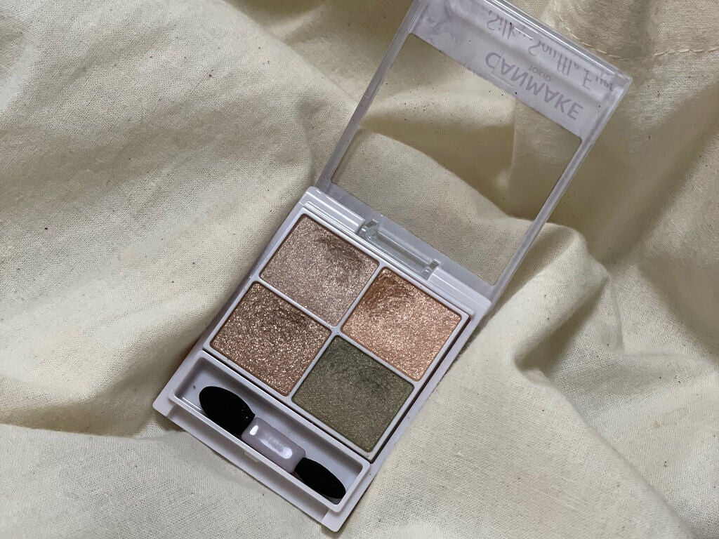 シルキースフレアイズ/キャンメイク/アイシャドウパレットを使ったクチコミ(2枚目)