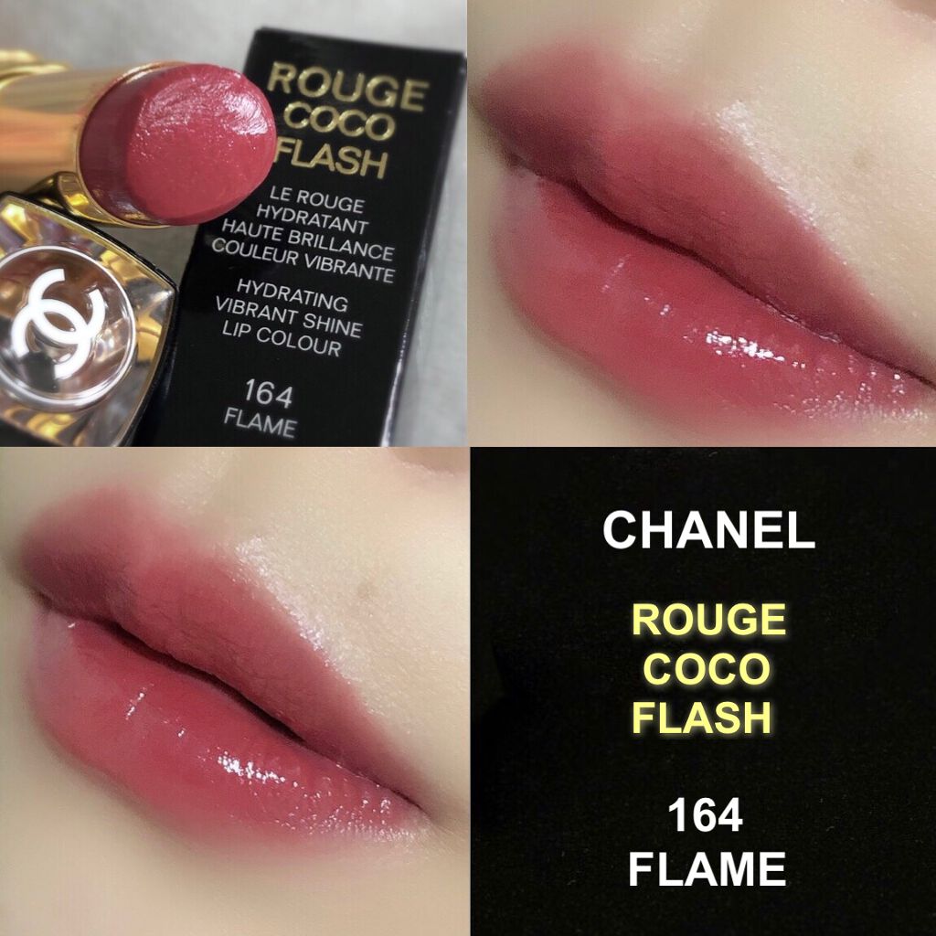 ルージュ ココ フラッシュ/CHANEL/口紅を使ったクチコミ(1枚目)