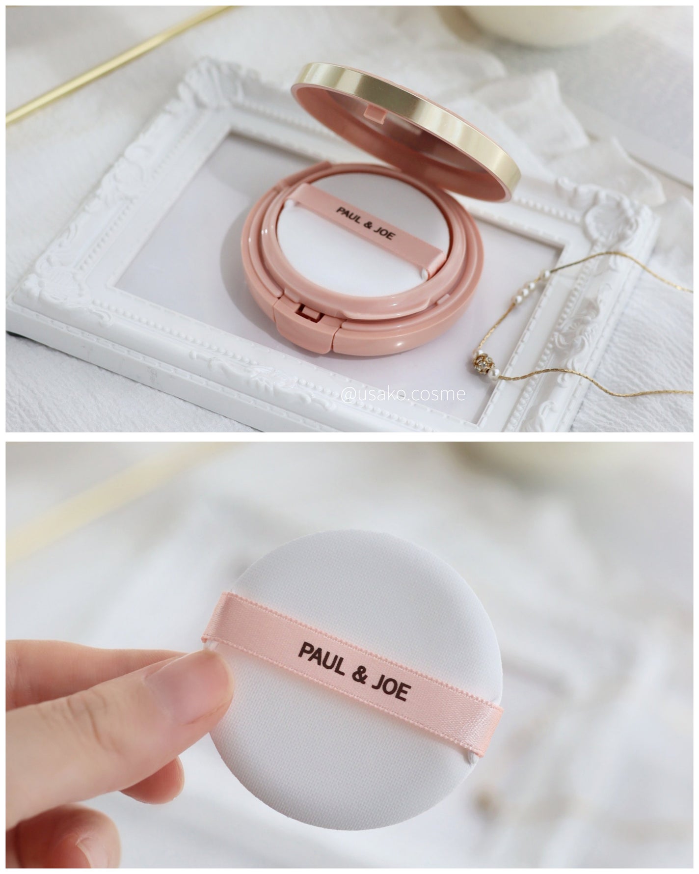 シースルー ヴェール コンパクト/PAUL & JOE BEAUTE/ファンデーションを使ったクチコミ(4枚目)