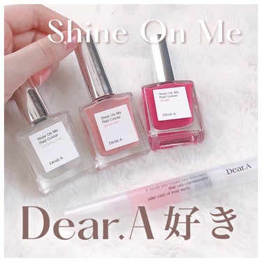 シャインオンミーネイルカラー SE22.Moonlight Sparkles/Dear.A/マニキュアを使ったクチコミ（1枚目）