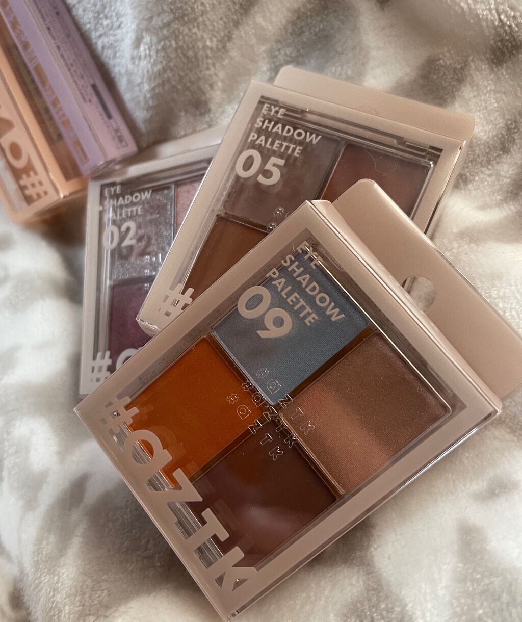 4色アイシャドウパレット/aZTK/アイシャドウパレットを使ったクチコミ(4枚目)