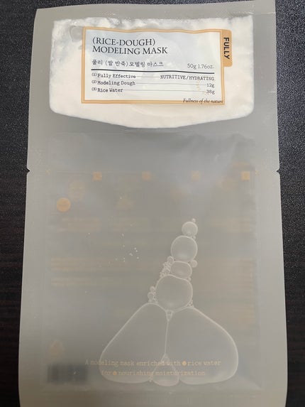 米モデリングマスク/FULLY/シートマスク・パックを使ったクチコミ(4枚目)