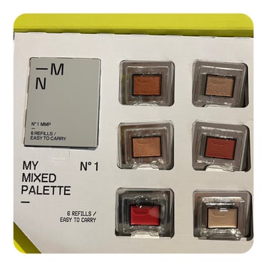 MY MIXED PALETTE 6色カスタムパレット 08 REUNION/MN/アイシャドウパレットを使ったクチコミ（2枚目）