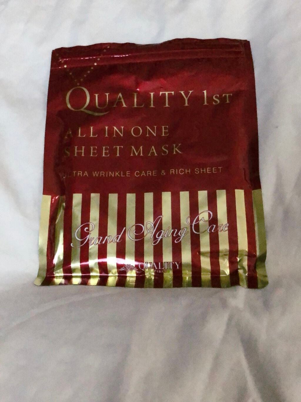 オールインワンシートマスク グランエイジングケア 携帯用/クオリティファースト/シートマスク・パックを使ったクチコミ(1枚目)