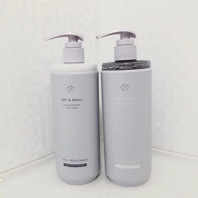 OR スパ・シャンプー/ヘアトリートメント シルキーナイトリペア/Off&Relax/市販シャンプーを使ったクチコミ(1枚目)