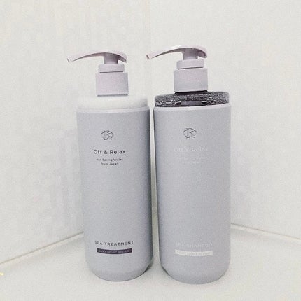 OR スパ・シャンプー/ヘアトリートメント シルキーナイトリペア/Off&Relax/市販シャンプーを使ったクチコミ(1枚目)