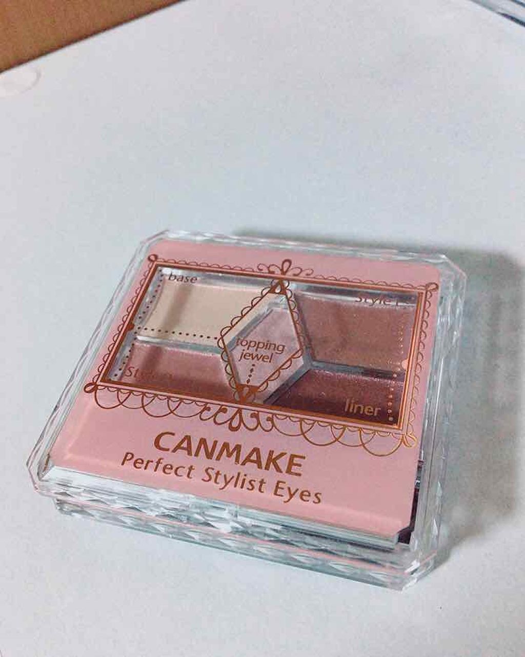 【旧品】パーフェクトスタイリストアイズ/キャンメイク/アイシャドウパレットを使ったクチコミ（1枚目）