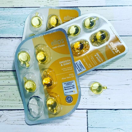 ヘアーオイル【スムース&シャイニー】/ellips/ヘアオイルを使ったクチコミ(1枚目)