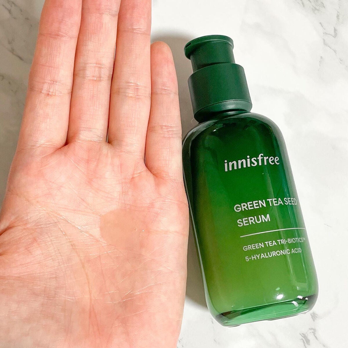 グリーンティーシード セラム N/innisfree/美容液を使ったクチコミ(3枚目)