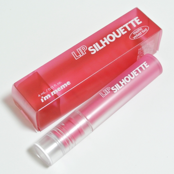 リップシルエットマットベルベットティント/i’m meme/リップティントを使ったクチコミ（1枚目）