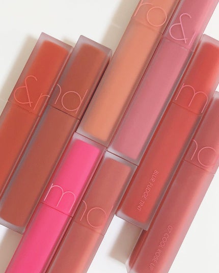 rom&nd ブラーファッジティント/rom&nd/リップティントを使ったクチコミ(8枚目)