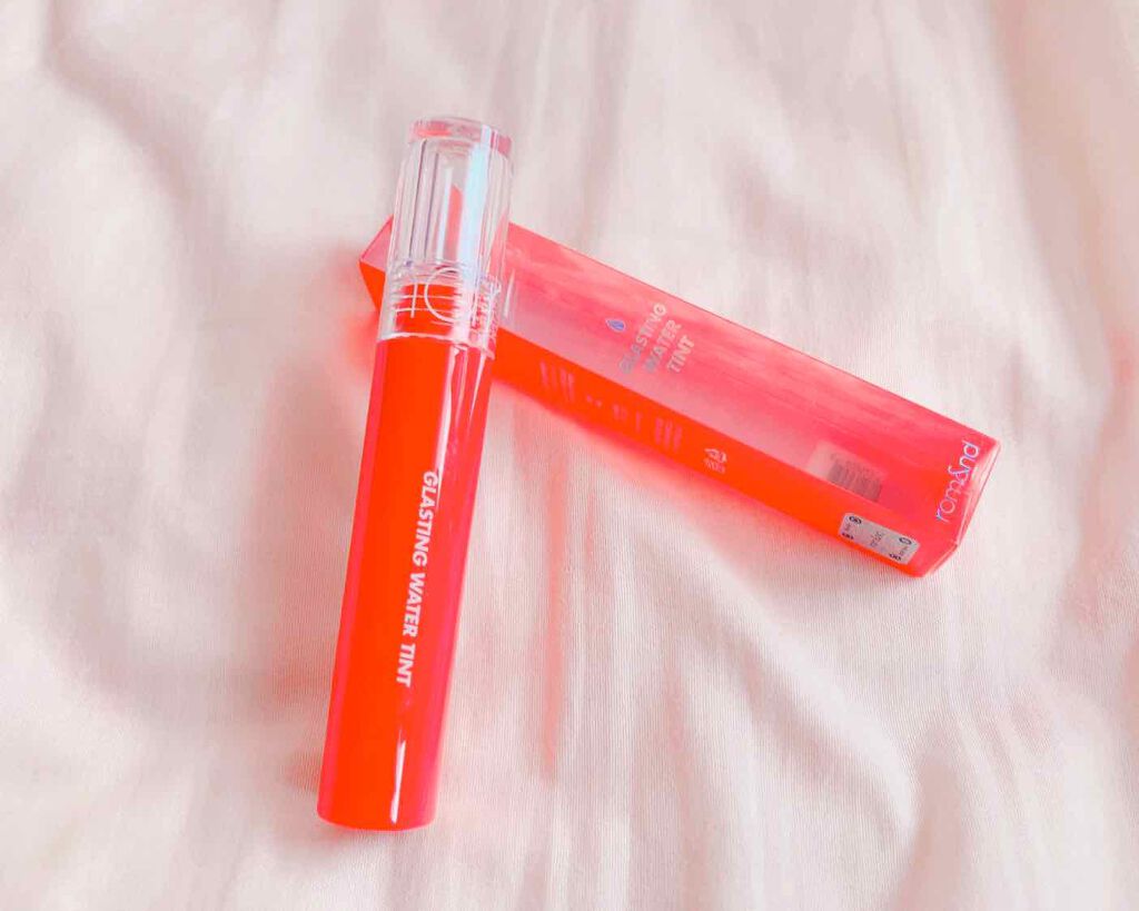 グラスティングウォーターティント/rom&nd/リップティントを使ったクチコミ(1枚目)