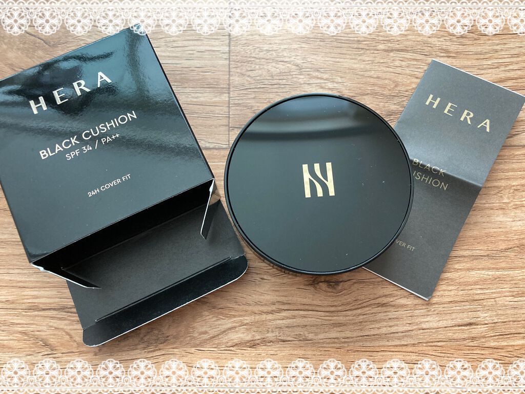 ブラック クッション/HERA/クッションファンデーションを使ったクチコミ(2枚目)