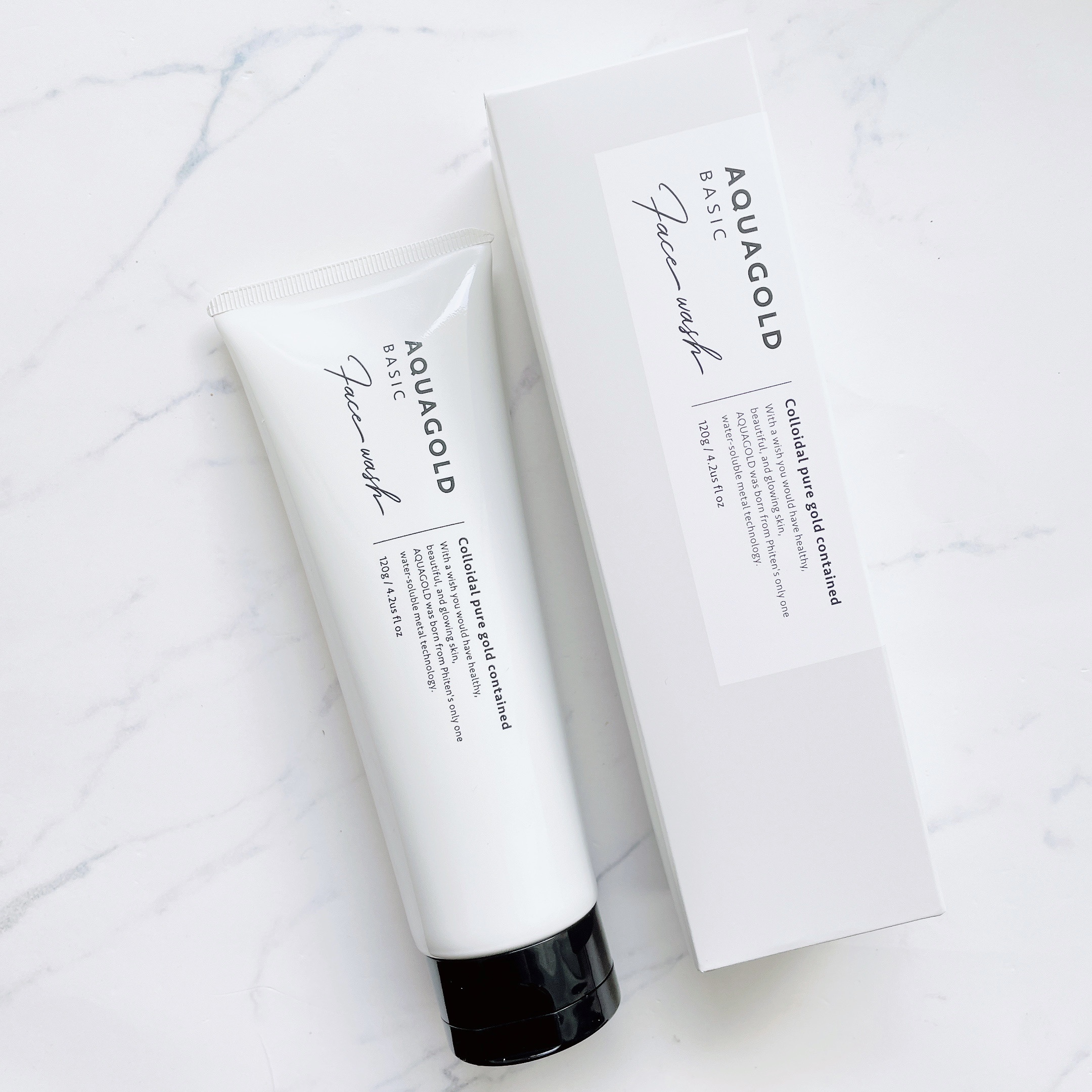 フェイスウォッシュ/アクアゴールド/洗顔フォームを使ったクチコミ（2枚目）