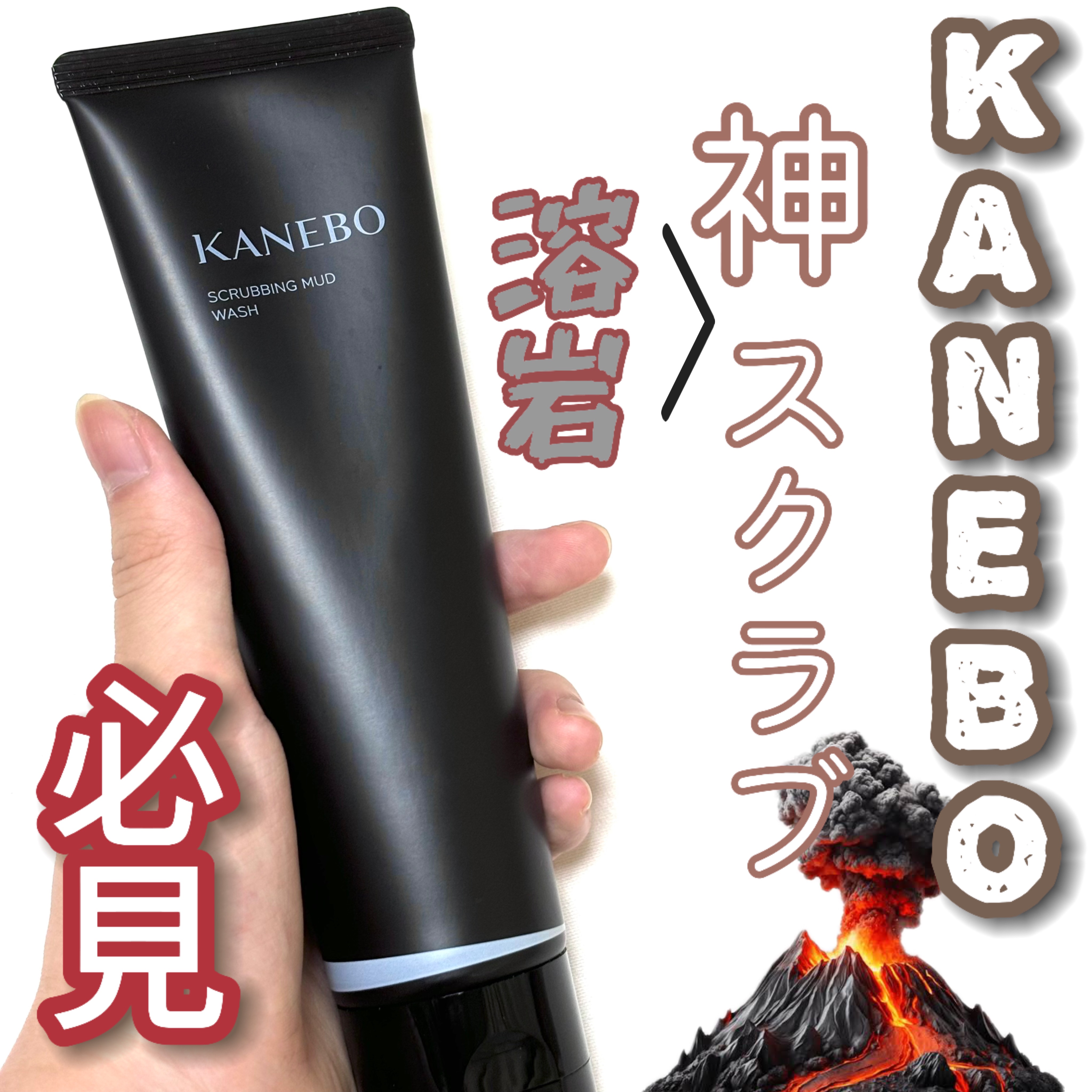 スクラビング　マッド　ウォッシュ/KANEBO/洗顔フォームを使ったクチコミ（1枚目）