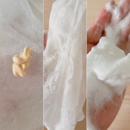 みーさん¨̮⸝⋆ on LIPS 「たっぷりの超濃密泡がカンタンにできる洗顔用泡立てネット\𝟤𝟢..」(5枚目)