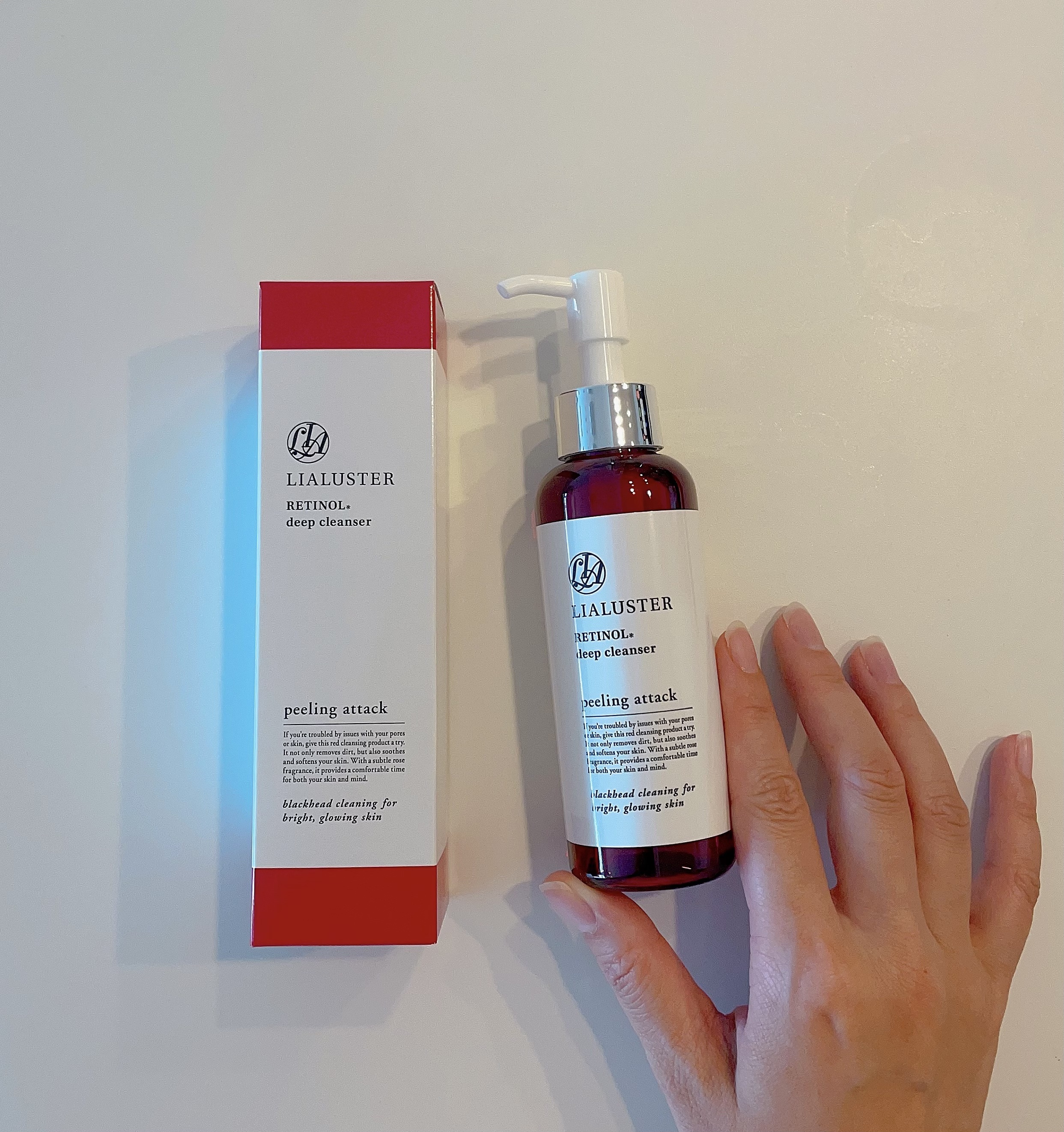 レチノールディープクレンザー/LIALUSTER/その他洗顔料を使ったクチコミ（1枚目）