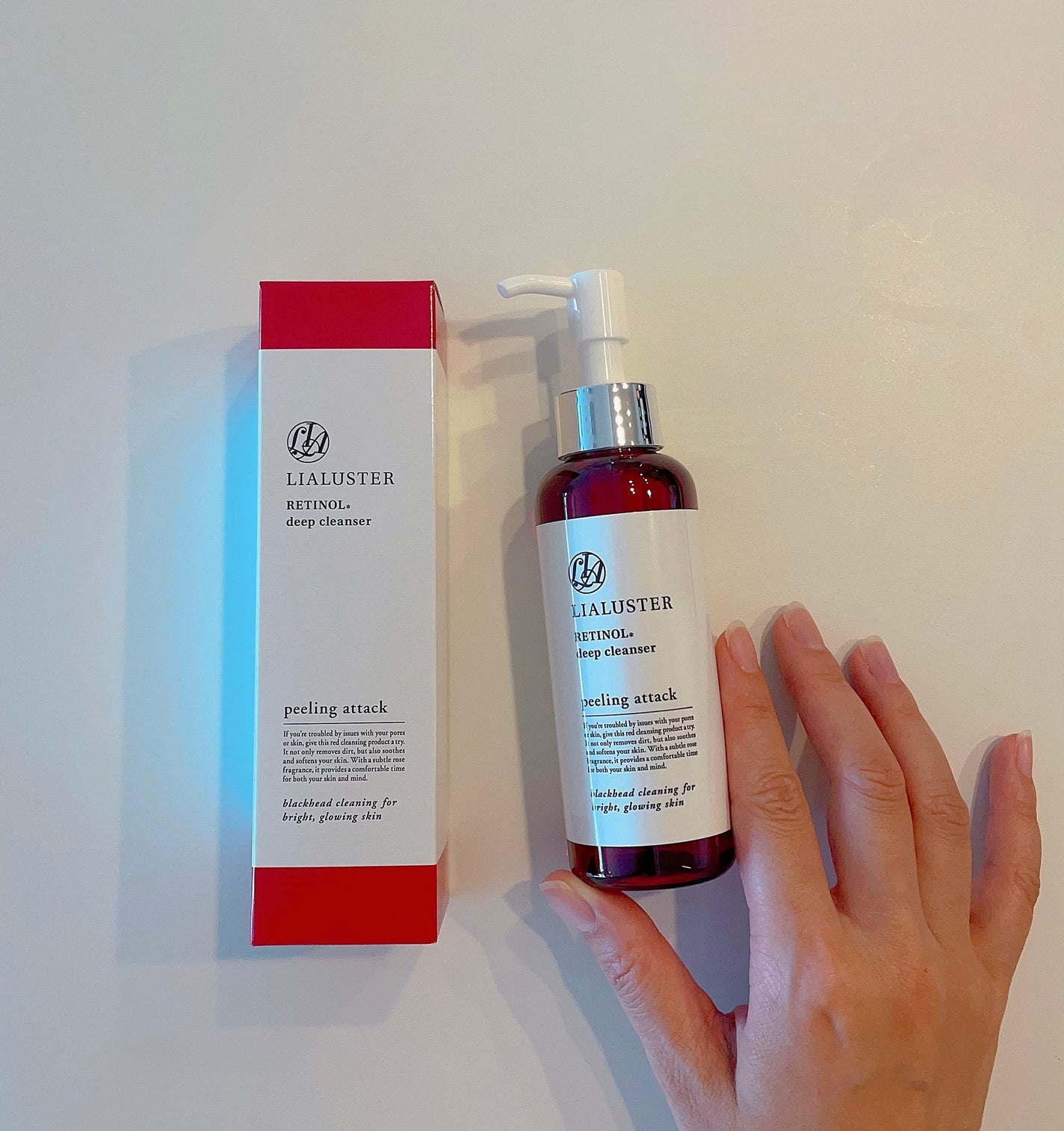 レチノールディープクレンザー/LIALUSTER/その他洗顔料を使ったクチコミ(1枚目)