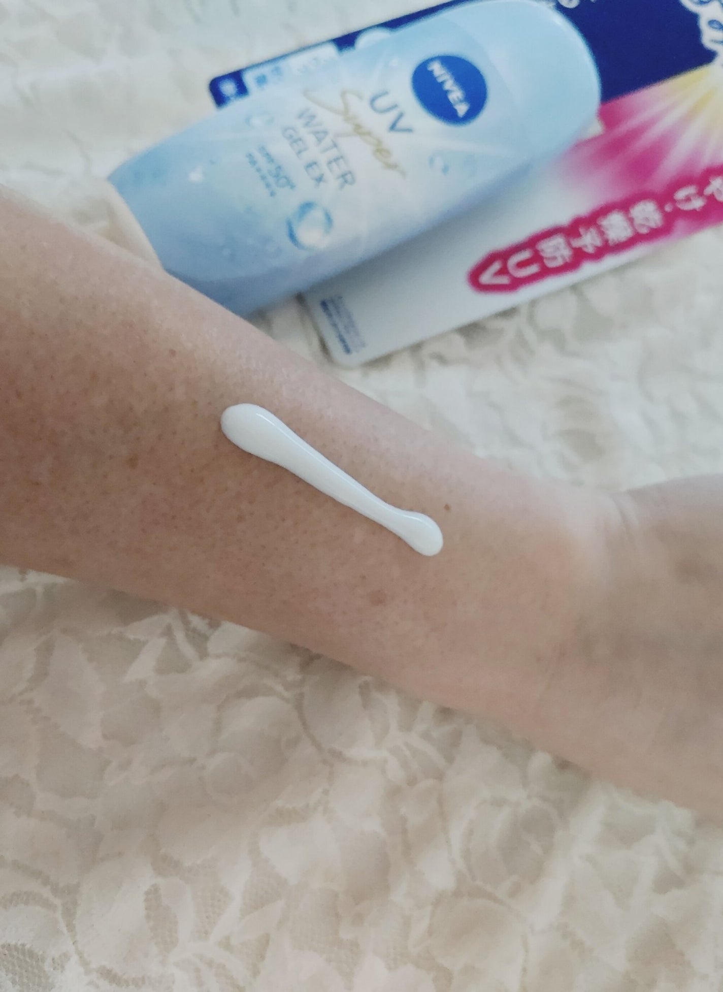 ニベアUV ウォータージェルEX/ニベア/日焼け止めジェルを使ったクチコミ(5枚目)