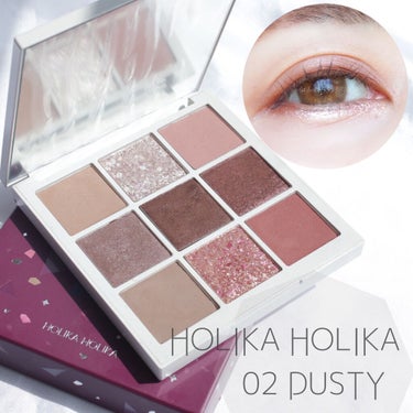 TERRAZZO Shadow palette/HOLIKA HOLIKA/パウダーアイシャドウを使ったクチコミ（1枚目）